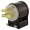 Ac Works Straight Blade Plug, 5-15P, 15 A, 125V AC, 2 Pole, Screw Terminals, Grounded ASE515P - alternate 1